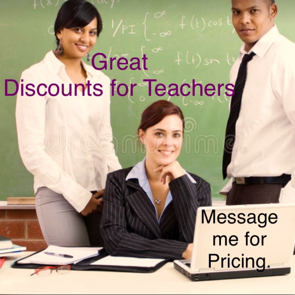 Teacher Pricing! 🤍